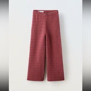 ZARA GIRLS KNIT PANTS